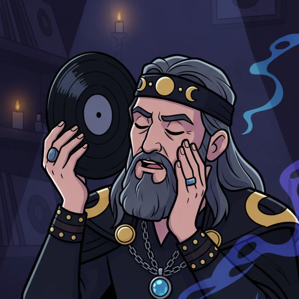 Quand le vinyle refait surface, mon tarot voit ton âme en stéréo 🎧
