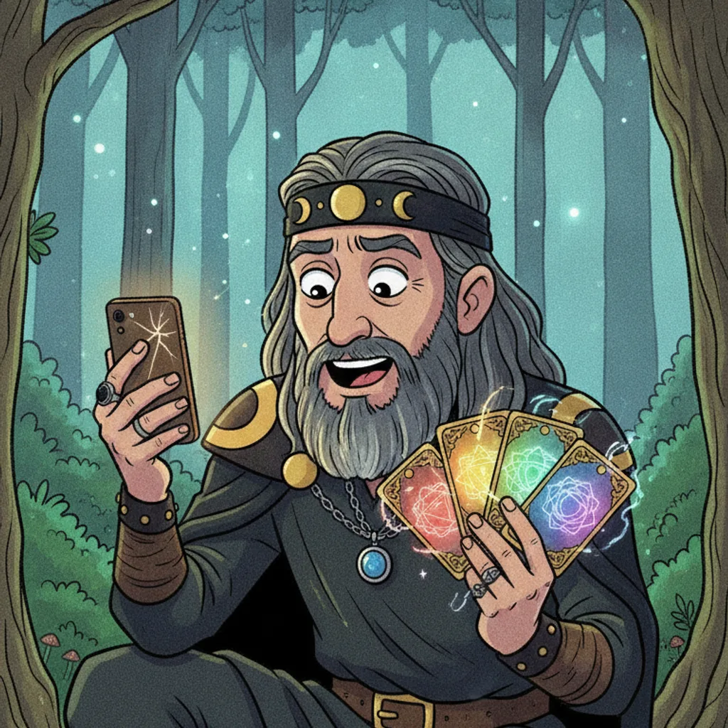 Déconnexion à 2000 balles : mon tarot voit vos chakras en mode avion 😂